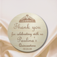 Crown engrave - Thank you favor